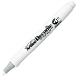 ARTLINE DECORITE STANDARD MARKER PEN BULLET 10MM WHITE