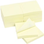 MARBIG 1813205 ENVIRO NOTES YELLOW 75 X 75MM PK12
