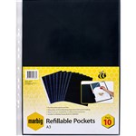 MARBIG 2003600 REFILLABLE DISPLAY BOOK A3 REFILL PK10
