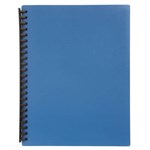 MARBIG 2007001 REFILLABLE DISPLAY BOOK A4 20 POCKET BLUE