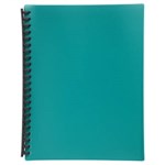 MARBIG 2007004 REFILLABLE DISPLAY BOOK A4 20 POCKET GREEN