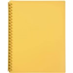 MARBIG 2007005 REFILLABLE DISPLAY BOOK A4 20 POCKET YELLOW