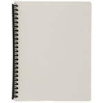 MARBIG 2007011 REFILLABLE DISPLAY BOOK A4 20 POCKET GREY