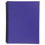 MARBIG 2007019 REFILLABLE DISPLAY BOOK A4 20 POCKET PURPLE