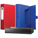 MARBIG 2009802 BOX FILE POLYPROPYLENE WITH BUTTON A4 60MM BLACK