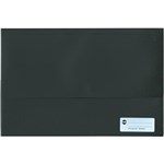 MARBIG 2011002 POLYPICK WALLET WITH VELCRO FASTENER FOOLSCAP 25MM GUSSET BLACK