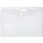 MARBIG 2015000 PP DOCULOPE ENVELOPE WITH BUTTON A4 CLEAR