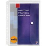 MARBIG 2015116 BINDER WALLET A4 CLEAR FITS ALL RING BINDERS