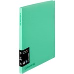 COLOURHIDE DISPLAY BOOK FIXED 20 POCKET A4 BISCAY GREEN