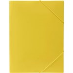 MARBIG SOFT TOUCH DOCUMENT WALLET A4 LEMON  BRIGHTS YELLOW