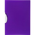 MARBIG SUMMER COLOUR SWING CLIP REPORT COVER A4 PURPLE
