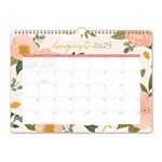 ORANGE CIRCLE 2025 DELUXE WALL CALENDAR BELLA FLORA