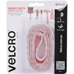 VELCRO BRAND HEAVY DUTY HOOK AND LOOP TAPE 25MM X 1M WHITE