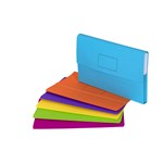 MARBIG 4004399 SLIMPICK WALLET FOOLSCAP ASSORTED PK10