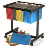 CRYSTALFILE 48500 COMPUTER BINDER AND SUSPENSION FILING TROLLEY