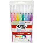 TEXTA SMARTTIP COLOURING MARKERS PASTEL ASSORTED PACK 8
