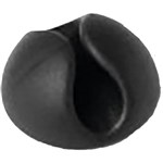 DURABLE CAVOLINE SELF ADHESIVE CABLE MANAGEMENT CLIPS 1 CABLE GRAPHITE PACK 6