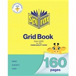 SPIRAX 263 GRID BOOK 5MM 160 PAGES 225 X 175MM