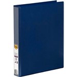 MARBIG 5402001B INSERT BINDER A4 25MM 2D  BLUE 