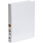 MARBIG 5402008B CLEAR VIEW INSERT RING BINDER 2D 25MM A4 WHITE