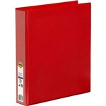 MARBIG 5412003B PP INSERT BINDER ENVIRO CLEARVIEW A4 38MM 2D RED