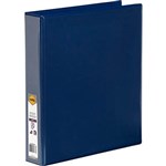 MARBIG CLEAR VIEW INSERT RING BINDER 4D 38MM A4 BLUE