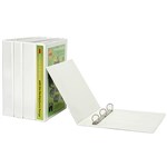 MARBIG 5441908 POLYPROPYLENE INSERT BINDER ENVIRO CLEARVIEW A4 19MM 4D WHITE