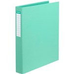 COLOURHIDE RING BINDER PE 2D 25MM A4 BISCAY GREEN