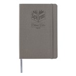 SPIRAX PLATINUM LINEN JOURNAL 7MM A5 160 PAGES GREY