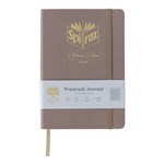SPIRAX PLATINUM PREMIUM JOURNAL 7MM A5 160 PAGES BROWN