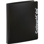 COLOURHIDE RING BINDER PP 2D 25MM A4 BLACK