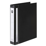 MARBIG ENVIRO WIDE CAPACITY RING BINDER 2D 38MM A4 BLACK
