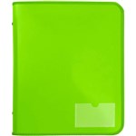 MARBIG ZIPPER BINDER 25MM 2D LIME