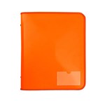 MARBIG ZIPPER BINDER 25MM 2D ORANGE