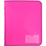 MARBIG ZIPPER BINDER 25MM 2D PINK