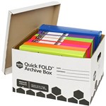 MARBIG 80011 QUICKFOLD ARCHIVE BOX WHITE