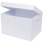 MARBIG 8015008 PLASTIC ARCHIVE BOX 410 X 310 X 260MM WHITE