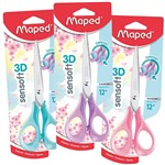 MAPED SENSOFT SCISSORS 160MM PASTEL ASSORTED