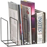 MARBIG 86047 WIRE BOOK MAGAZINE RACK BLACK