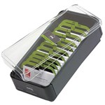 MARBIG 87036 BUSINESS CARD BOX WITH INDEX 16CM X 11CM 400 CAPACITY