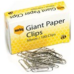 MARBIG 87090 PAPER CLIP GIANT ROUND 50MM BX100