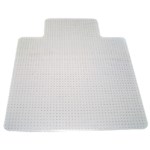 MARBIG 87225 CHAIRMAT DURA WITH KEYHOLE LARGE 1140 X 1340MM