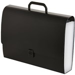 MARBIG 9006802 POLYPROPYLENE EXPANDING FILE FOOLSCAP 26 POCKET BLACK