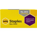 MARBIG 90300 STAPLES 266 FULL STRIP BX5000