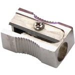METAL HAND HELD PENCIL SHARPENER SINGLE HOLE