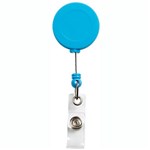 REXEL  9855001  BADGE REEL SOFT TOUCH BLUE