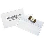 REXEL 98600 MAGNETIC ID BADGE HOLDER PK10