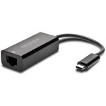 KENSINGTON CA1100E USB TYPEC TO ETHERNET ADAPTOR BLACK
