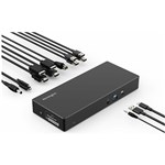 KENSINGTON SD4781P USBCUSBA DUAL 4K 30 100W DOCK BLACK