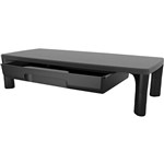 KENSINGTON K55725 SMARTFIT MONITOR STAND WITH DRAWER BLACK